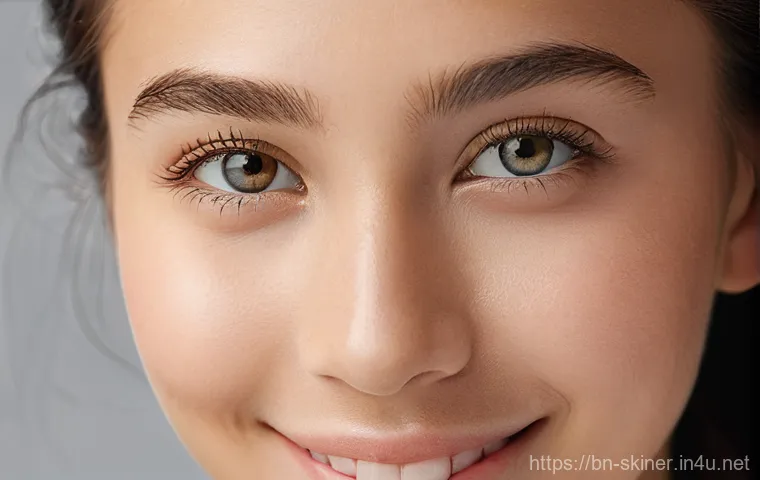 피부관리사의 하루 일과 - **Mind-Body Balance:** In a tranquil, sunlit indoor setting with green plants, she performs a gentle...