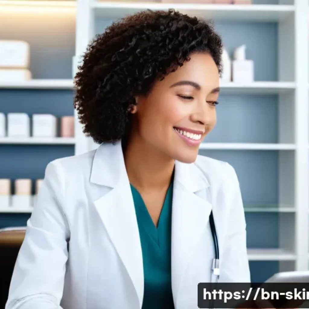 피부관리사의 고객 관리 체크리스트 - **Prompt: Initial Client Consultation - Building Trust and Connection**
    "A warm, inviting, and h...